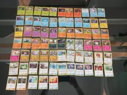 Pokemon Lotto 71 Carte Tutte Diverse Guardiani Nascenti Italiano - Image 1