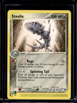 2003 Pokemon EX Sandstorm Steelix #23/100 - Image 1