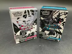 Pokemon SV10.5 Black Bolt White Flare Sealed LOT 2 Booster Bundle Box - 1 each - Image 1