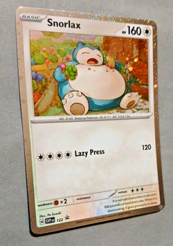 Snorlax 122 Sv: Scarlet & Violet Promo Cosmos Holo SVP EN 122 Pokemon NM - Image 2