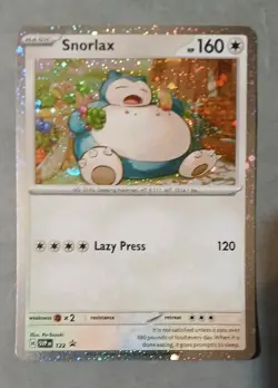 Snorlax 122 Sv: Scarlet & Violet Promo Cosmos Holo SVP EN 122 Pokemon NM - Image 4