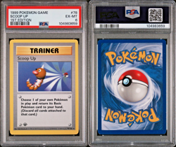 SCOOP UP 1999 Pokemon Game Base Set Shadowless 1st Edition #78 PSA 6 - Image 3