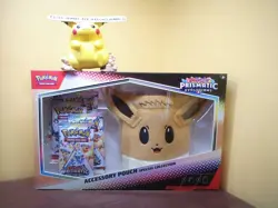 Pokemon TCG Prismatic Evolutions Accessory Pouch Special Collection New & Sealed - Image 1
