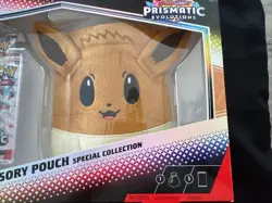 Pokemon TCG Prismatic Evolutions Accessory Pouch Special Collection Box Sealed - Image 3