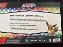 Pokemon TCG Prismatic Evolutions Accessory Pouch Special Collection Box Sealed - Image 4