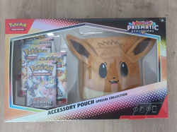 Pokemon TCG Prismatic Evolutions Accessory Pouch Special Collection New Sealed - Image 1