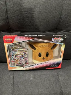 Pokemon TCG Prismatic Evolutions Accessory Pouch Special Collection - Sealed - Image 1