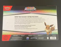 Pokemon TCG Prismatic Evolutions Accessory Pouch Special Collection New Sealed - Image 2