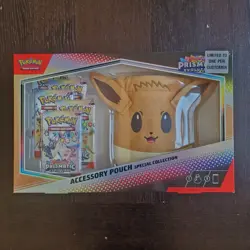 Pokemon TCG Prismatic Evolutions Accessory Pouch Special Collection New Sealed - Image 2