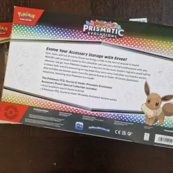 Pokemon TCG Prismatic Evolutions Accessory Pouch Special Collection New Sealed - Image 3