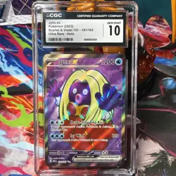 Jynx ex 191/165 - CGC Gem Mint 10 - Scarlet & Violet: 151 - Pokemon TCG 2023 - Image 1