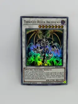 Yugioh Card Thought Ruler Archfiend BROL-EN070 ULTRA RARE 1st Ed. - NM - Image 1