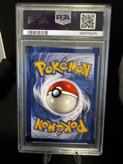 1999 POKEMON FOSSIL #6 HAUNTER-HOLO PSA 8 NM-MT - Image 2