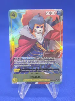 One Piece Premium Booster The Best PRB-01 Inuarashi OP06-100 Full Art NM - Image 1