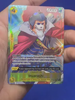 One Piece Premium Booster The Best PRB-01 Inuarashi OP06-100 Full Art NM - Image 2