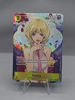 Stussy OP13-110 SR Alternative Art Carrying On His Will One Piece TCG - Image 1
