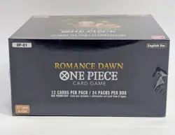 One Piece OP-01 Romance Dawn English BLUE Bottom Booster Box CASE FRESH! - Image 4