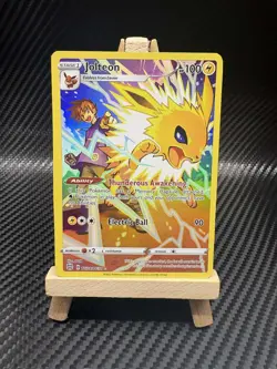 Pokemon TCG Jolteon TG04/TG30 Holo Rare Trainer Gallery Brilliant Stars LP - Image 1