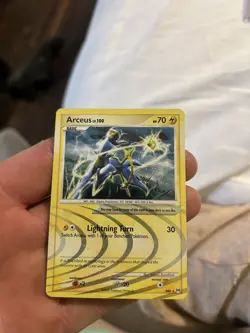 2009 Pokemon TCG Platinum Arceus Lv.100 HP 70 Holo Rare AR6 LP - Image 1