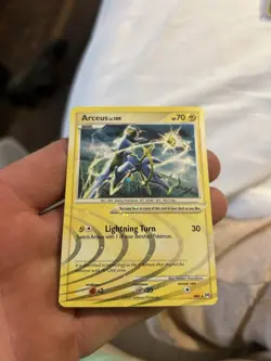2009 Pokemon TCG Platinum Arceus Lv.100 HP 70 Holo Rare AR6 LP - Image 2