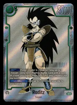 Raditz SB01-026 SR☆ Fusion World Dragon Ball Super Card - Image 1