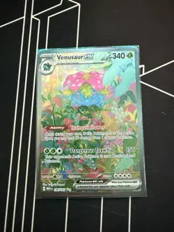 2023 Pokemon Bulbasaur, Ivysaur, & Venusaur EX Scarlet & Violet 151 IR/SIR Set - Image 2