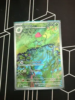 2023 Pokemon Bulbasaur, Ivysaur, & Venusaur EX Scarlet & Violet 151 IR/SIR Set - Image 3
