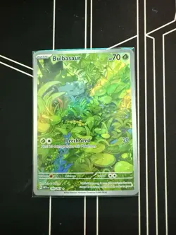 2023 Pokemon Bulbasaur, Ivysaur, & Venusaur EX Scarlet & Violet 151 IR/SIR Set - Image 4