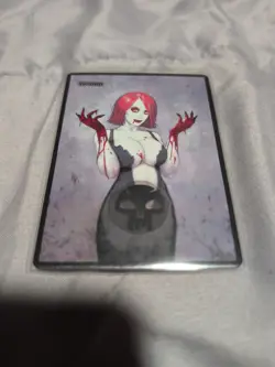 Magic The gathering Anime Altered Art Swamp Land - Image 1