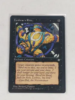Leshrac's Rite - Ice Age (ICE) MTG Magic the Gathering (NM+) - Image 1