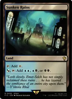 Magic the Gathering FIC Sunken Ruins Regular Rare FFXIV 2025 - Image 1