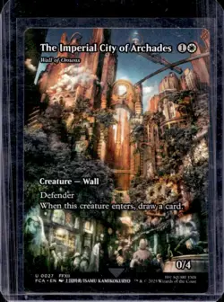 2025 Magic MTG Final Fantasy Wall of Omens Through Ages Shiny Rare Showcase #27 - Image 1