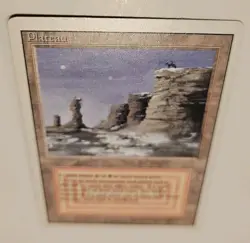Magic: The Gathering Revised Edition Plateau SUPER Clean NM/LP - Image 1