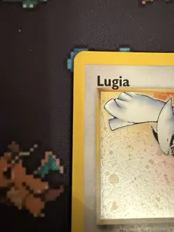 Pokemon TCG Lugia Neo Genesis Holo Card 9/111 Unlimited Rare LP/NM Condition - Image 3