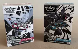 Pokemon TCG Black Bolt And White Flare Booster Bundle Pair - New & Sealed ✅ - Image 1