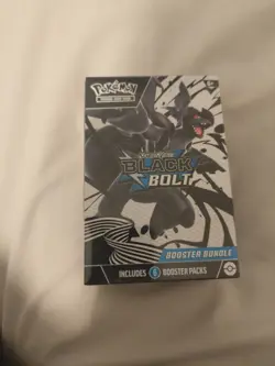 Pokemon Black Bolt Booster Bundle English 6 Packs - Image 1