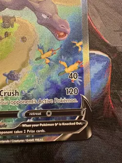 Aerodactyl V Alternate Full Alt Art Holo Card 180/196 Lost Origin Pokemon TCG NM - Image 5