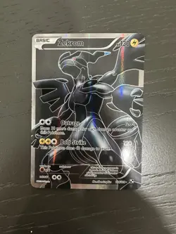 Zekrom 114/114 Black & White Base Full Art Holo Ultra Rare Pokemon Card - Image 1