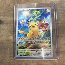 Pikachu - SVP027 - Black Star Promo - Scarlet & Violet - Pokemon Card - Image 1