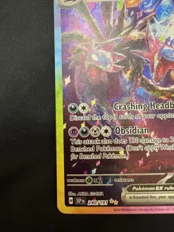 Pokemon TCG Hydreigon ex Tera Sv08 Surging Sparks 240/191 Holo SIR - Image 4