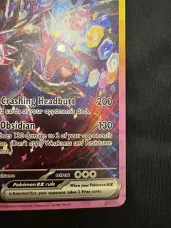Pokemon TCG Hydreigon ex Tera Sv08 Surging Sparks 240/191 Holo SIR - Image 5