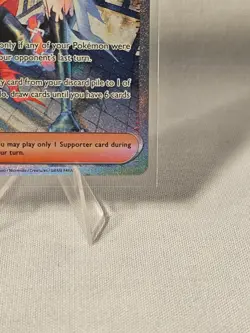 Pokemon Card - Mela (254/182) SV04: Paradox Rift SIR Holo - Image 4