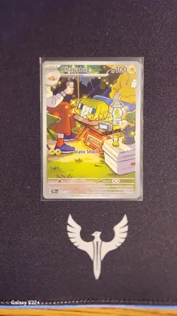 Pokemon TCG Charjabug 169/162 Illustration Rare, Temporal Forces NM - Image 1