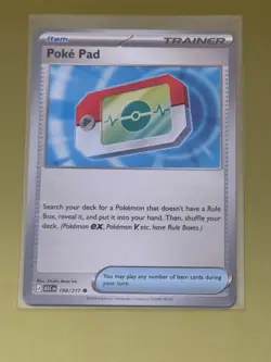 Ascended Heroes Poke Pad 198/217 (IN HAND Ready to Ship) Pokemon Trainer Item - Image 1