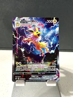 Pokemon TCG Promo Set Jolteon VMax SWSH184 Full Art Holo - Image 1