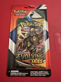 Pokemon TCG EVOLVING SKIES & CHILLING REIGN 2-Pack Booster Packs Pin Umbreon - Image 2