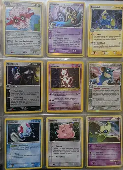 Vintage Pokemon Cards Holo Collection Lot WOTC, Aquapolis, Base Set, 1st Ed - Image 1