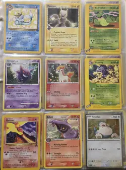 Vintage Pokemon Cards Holo Collection Lot WOTC, Aquapolis, Base Set, 1st Ed, Ex - Image 3