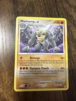 Machamp 31/130 Rare Diamond and Pearl Pokemon Card - Image 1