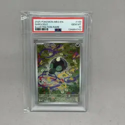 POKEMON - MEGA EVOLUTION - SHROODLE #149 - 2025 ILLUSTRATION RARE - PSA 10 - Image 1